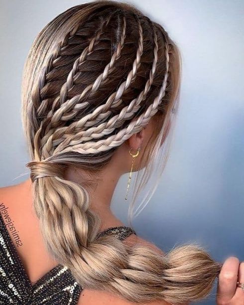Braids for long hair in 2022-2023