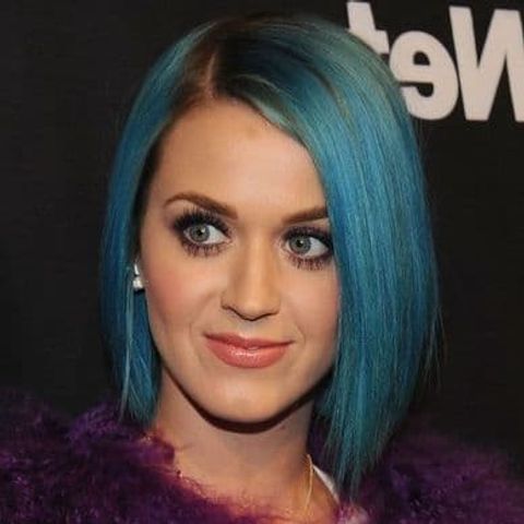 Katy Perry's bob hairstyle 2021-2022