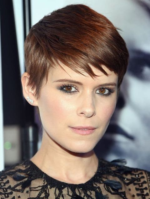 Pixie hairstyle for women with long face
