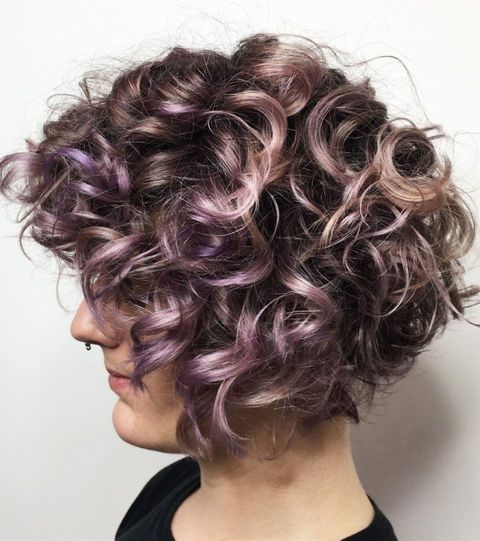 Muted Pink and Purple Waves