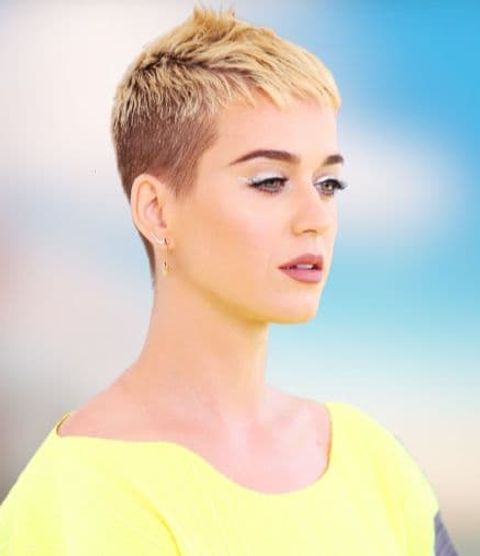 Katy Perry Short haircuts hairstyles and hair colors 2021-2022