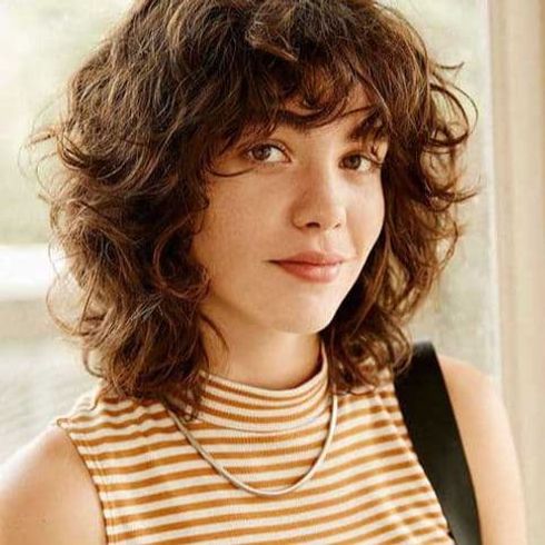 Curly bob haircuts 2022-2023