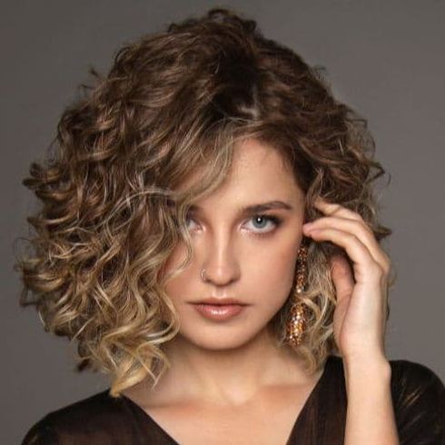 Curly bob haircuts for women in 2022-2023