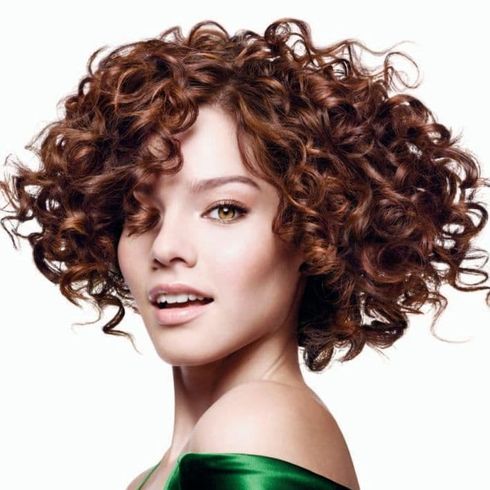 Curly hairstyles for short hair 2022-2023