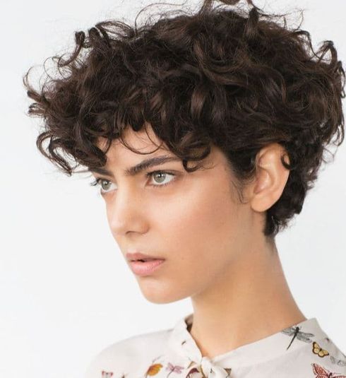 Curly hairstyles for short hair 2022-2023