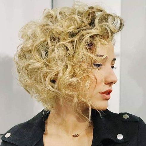 Curly short hair ideas 2022-2023