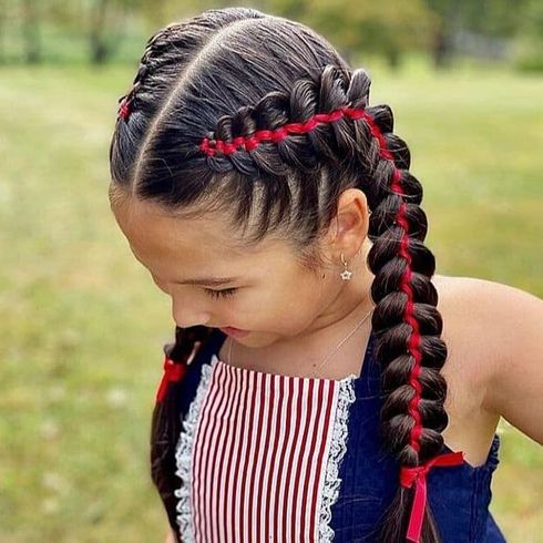 Hairstyles for little girls in 2022-2023