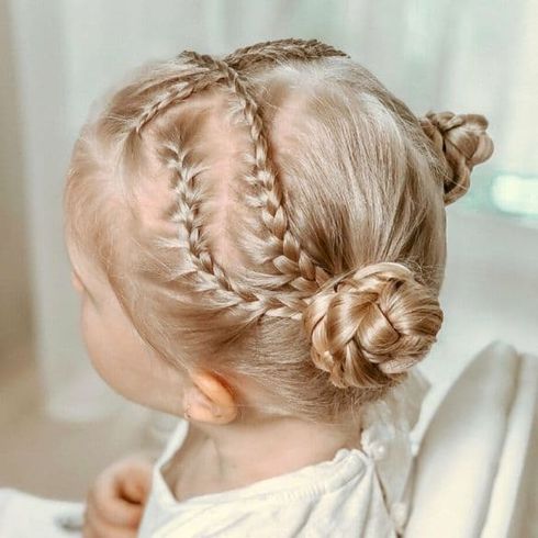 Hairstyles for little girls in 2022-2023