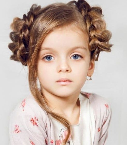 Hairstyles for little girls in 2022-2023