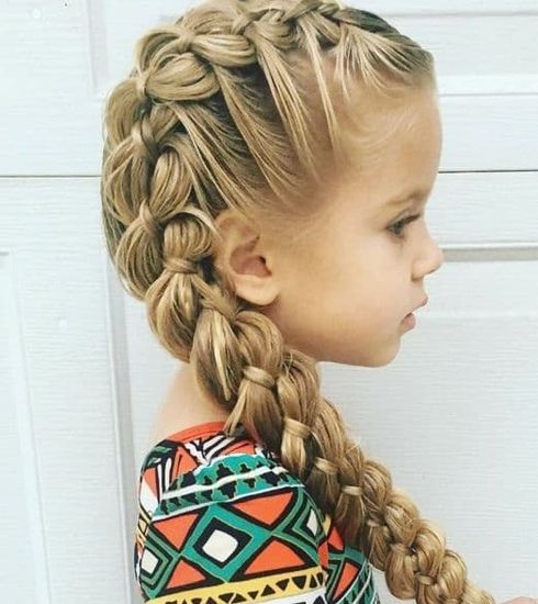 Hairstyles for little girls in 2022-2023