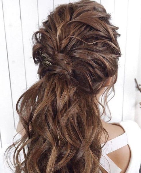 Wedding hairstyles with accessories for 2022 - 2023