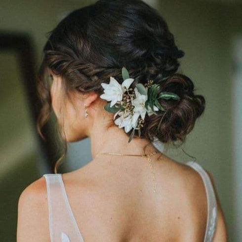 Wedding hairstyles with accessories for 2022 - 2023