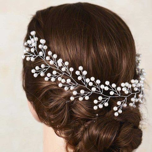 Wedding hairstyles with accessories for 2022 - 2023