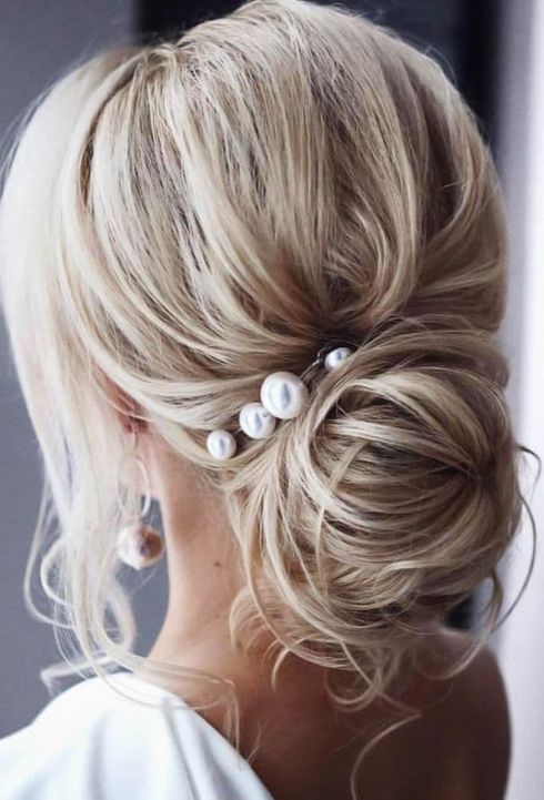 Wedding hairstyles with accessories for 2022 - 2023