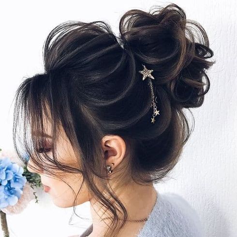 Wedding hairstyles with accessories for 2022 - 2023