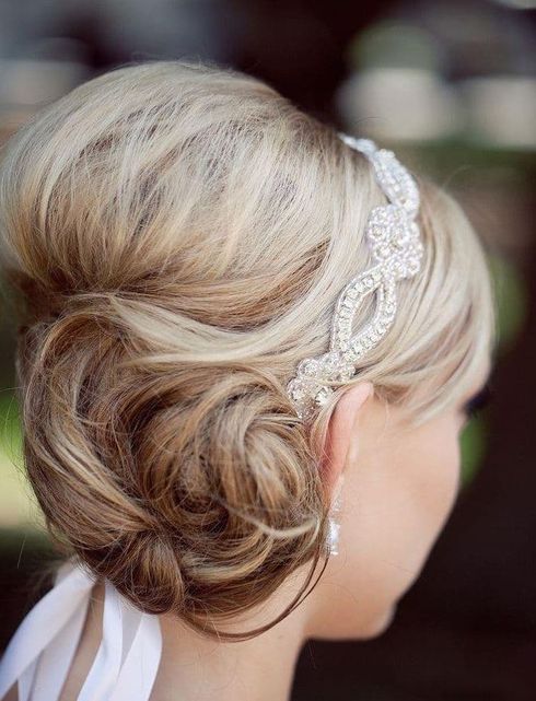 Wedding hairstyles with accessories for 2022 - 2023