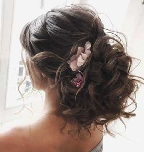 Wedding hairstyles with accessories for 2022 - 2023