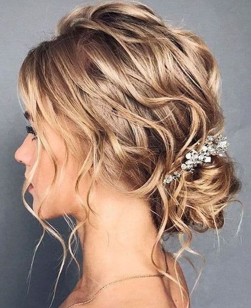 Wedding hairstyles with accessories for 2022 - 2023