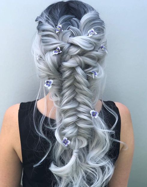 Braids for long hair in 2022-2023