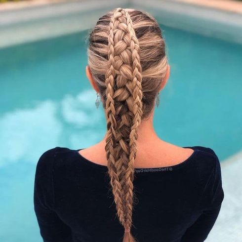 Braids for long hair in 2022-2023