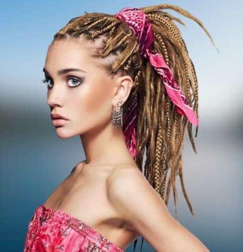 Dreadlock hairstyles for women in 2022-2023