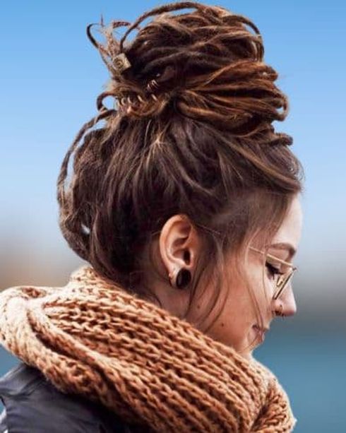 Dreadlock hairstyles for women in 2022-2023