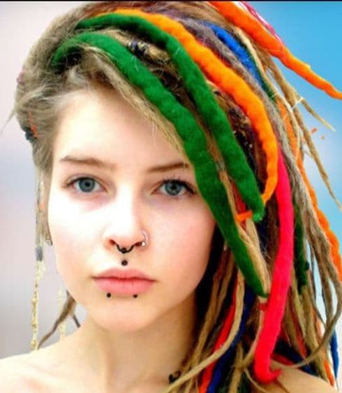 Dreadlock hairstyles for women in 2022-2023