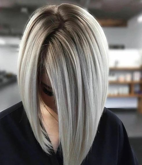 Layered long bob haircuts 2022-2023