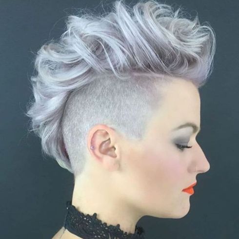 Mohawk haircuts and hairstyles for women in 2022-2023