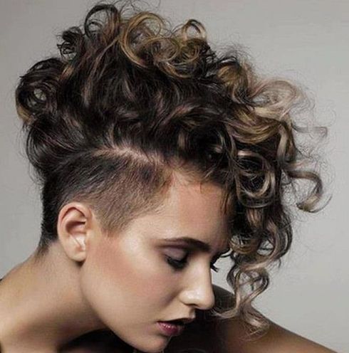 Mohawk haircuts and hairstyles for women in 2022-2023