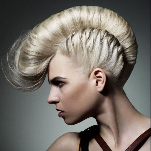 Mohawk haircuts and hairstyles for women in 2022-2023