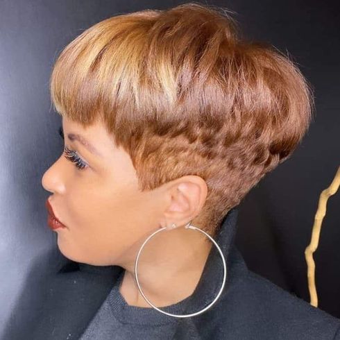 2023 Pixie haircuts for black women