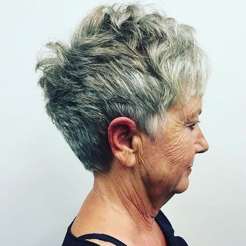 Older women's pixie cut 2023