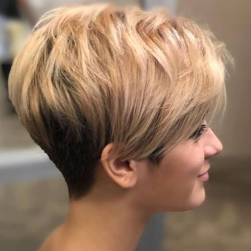 balayage short bob hair 2023