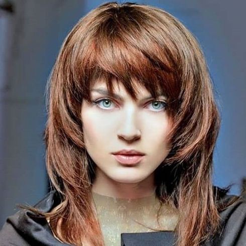 Medium length haircuts hairstyles for women 2023