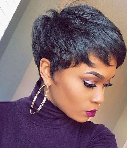 Black pixie hair 2023-2024