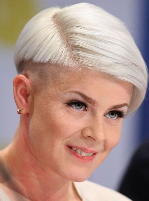 Undercut short hair for women 2023-2024