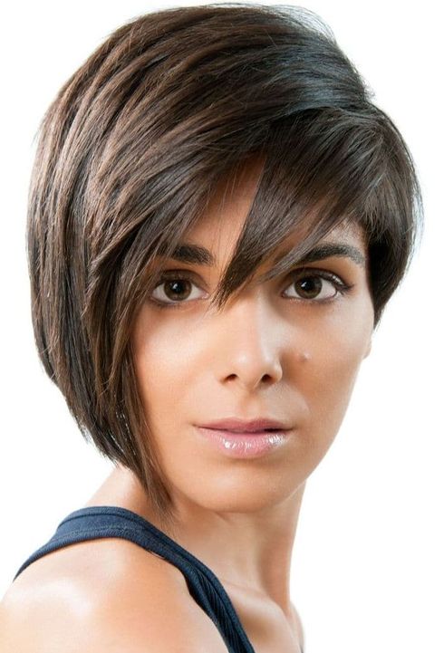 asymmetrical short haircut for 2023-2024