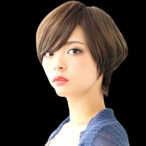 Short haircut for Asian women in 2023