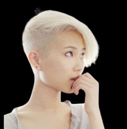 Short haircut for Asian women in 2023