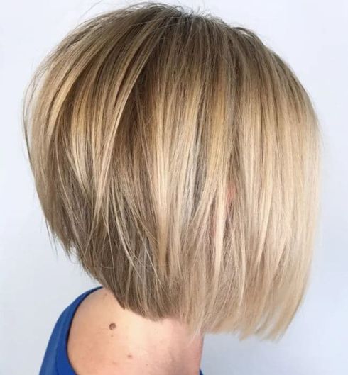 Razor Cut Stacked Bob