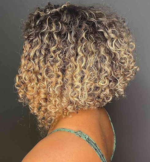 Are there specific products for curly short bob maintenance?
