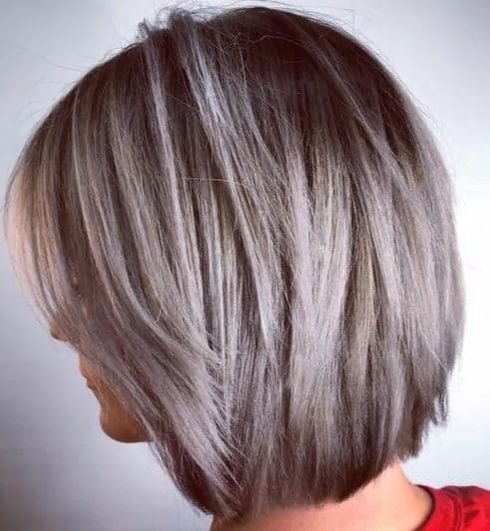 Layered Bob for Straight Hair 