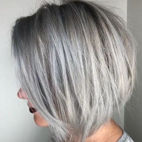 layered bob hair