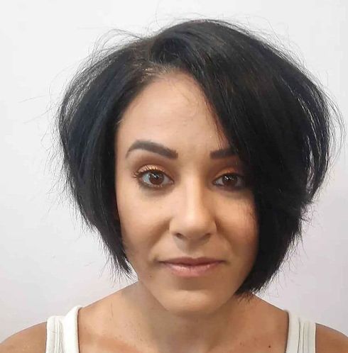 Long Asymmetrical Pixie Cut Bob