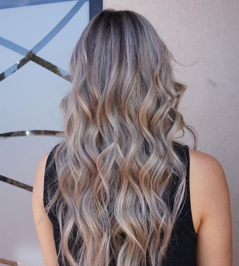 Subtle Blonde Hair with Dark Ash Blonde Highlights