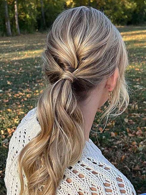 Ponytail Updo