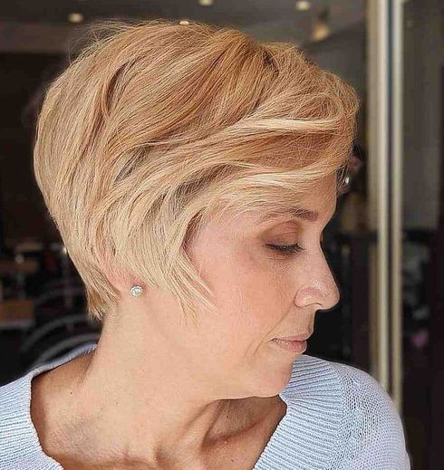 Extra Long Side-Swept Pixie