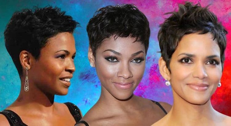 Pixie haircuts and hairstyles for black women