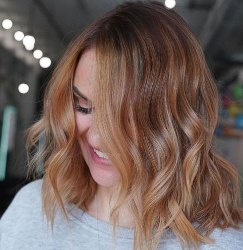 Caramel Hues for Cinnamon Blonde Hair